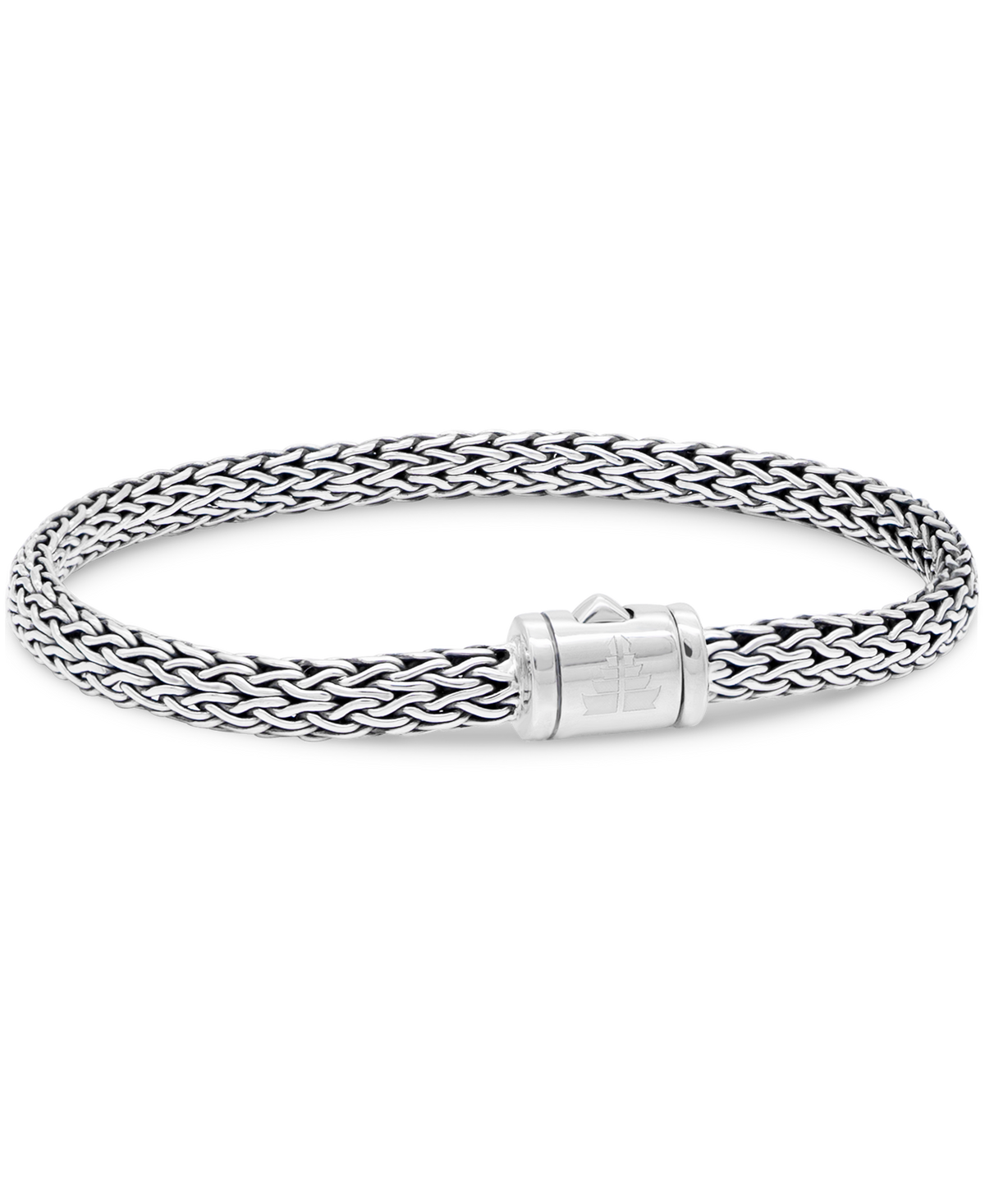 DEVATA Bali Dragon Bone Chain Bracelet Sterling Silver