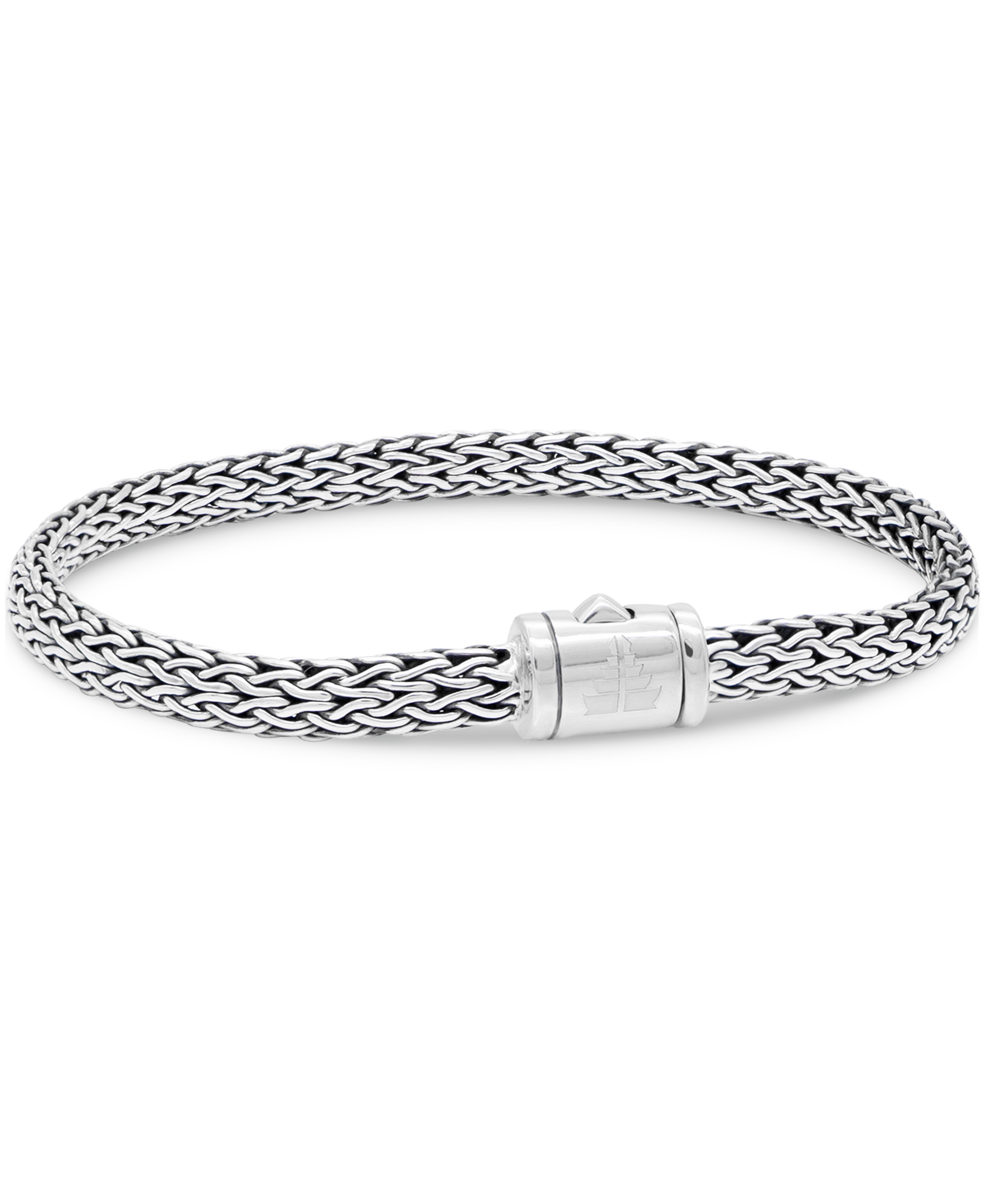 DEVATA Bali Dragon Bone Chain Bracelet Sterling Silver