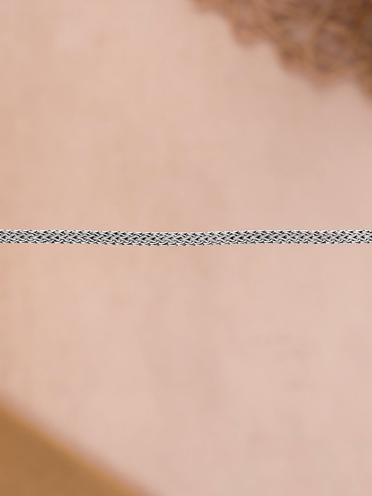 DEVATA Bali Dragon Bone Chain Bracelet Sterling Silver