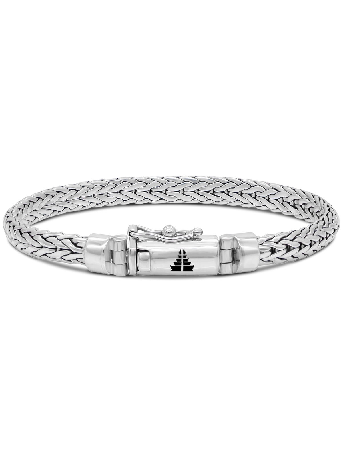 DEVATA Bali Dragon Bone Chain Bracelet Sterling Silver