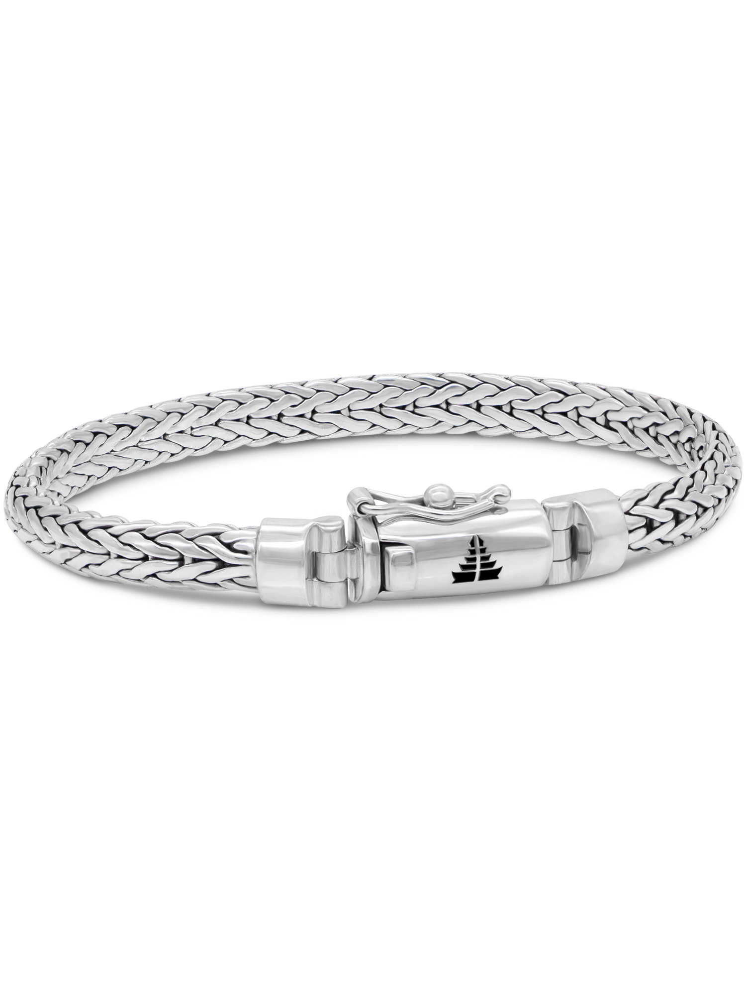 DEVATA Bali Dragon Bone Chain Bracelet Sterling Silver
