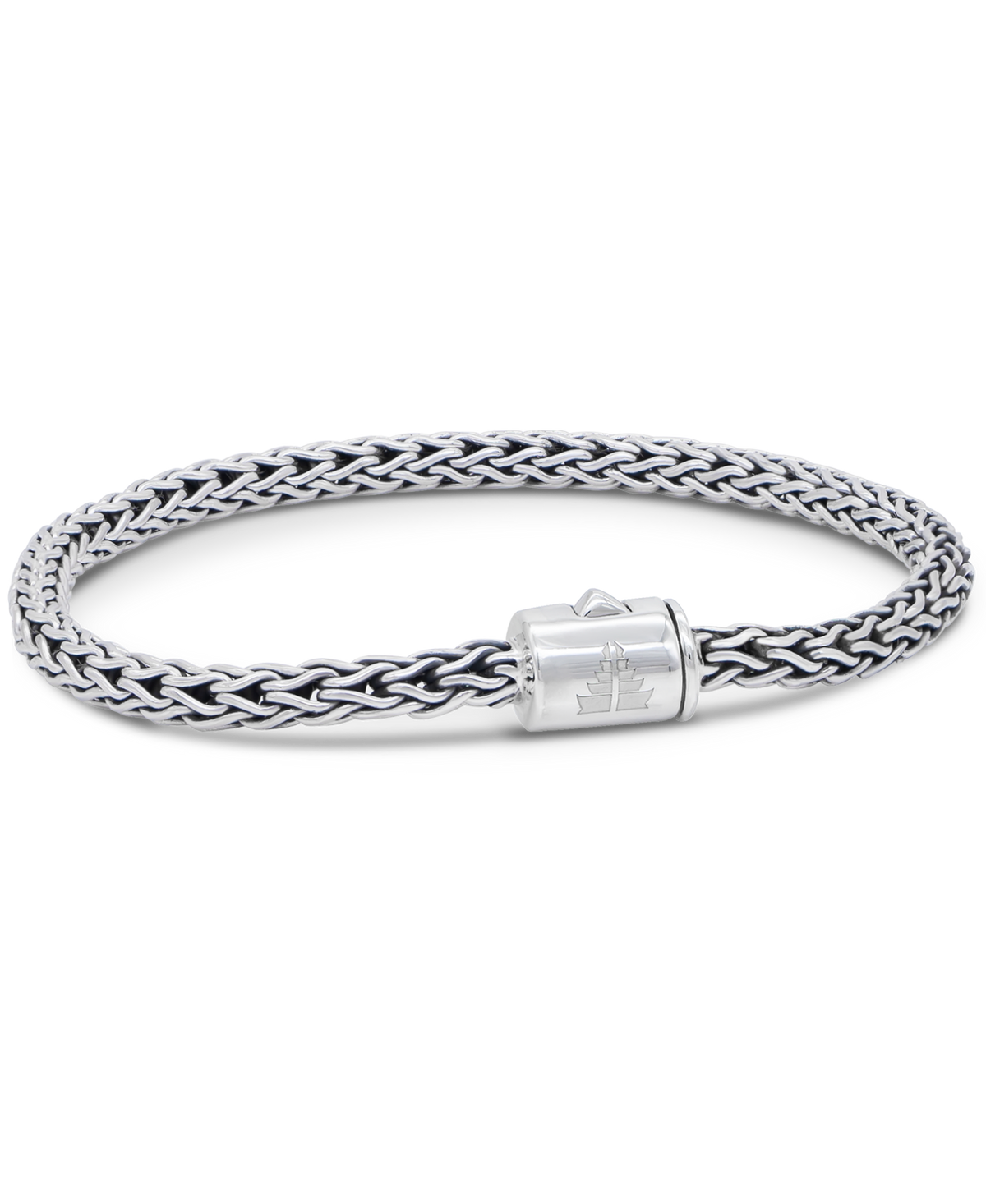 DEVATA Bali Dragon Bone Chain Bracelet Sterling Silver