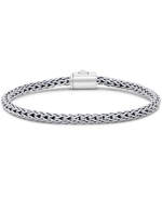 DEVATA Bali Dragon Bone Chain Bracelet Sterling Silver