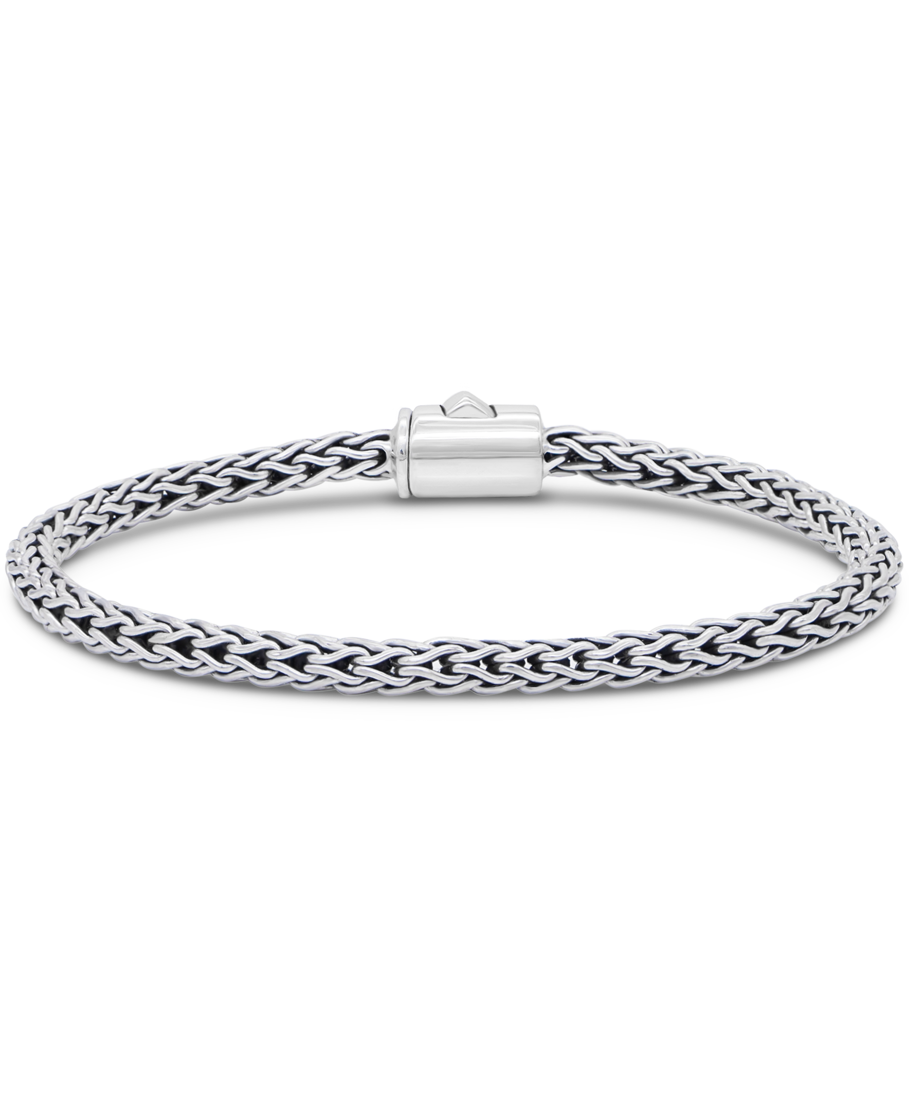 DEVATA Bali Dragon Bone Chain Bracelet Sterling Silver