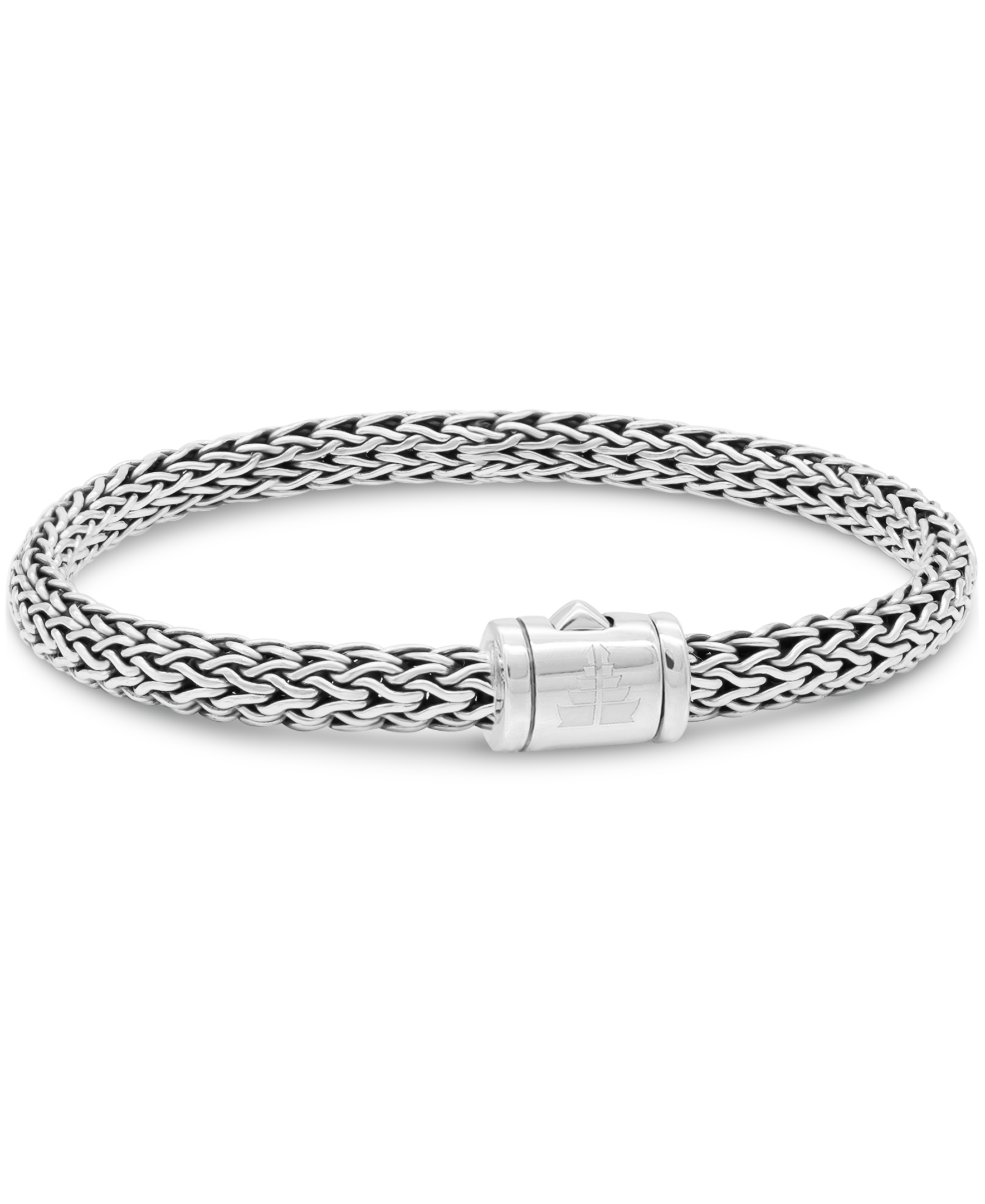 DEVATA Bali Dragon Bone Chain Bracelet Sterling Silver