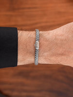 DEVATA Bali Dragon Bone Chain Bracelet Sterling Silver