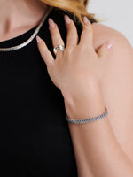 DEVATA Bali Dragon Bone Chain Bracelet Sterling Silver