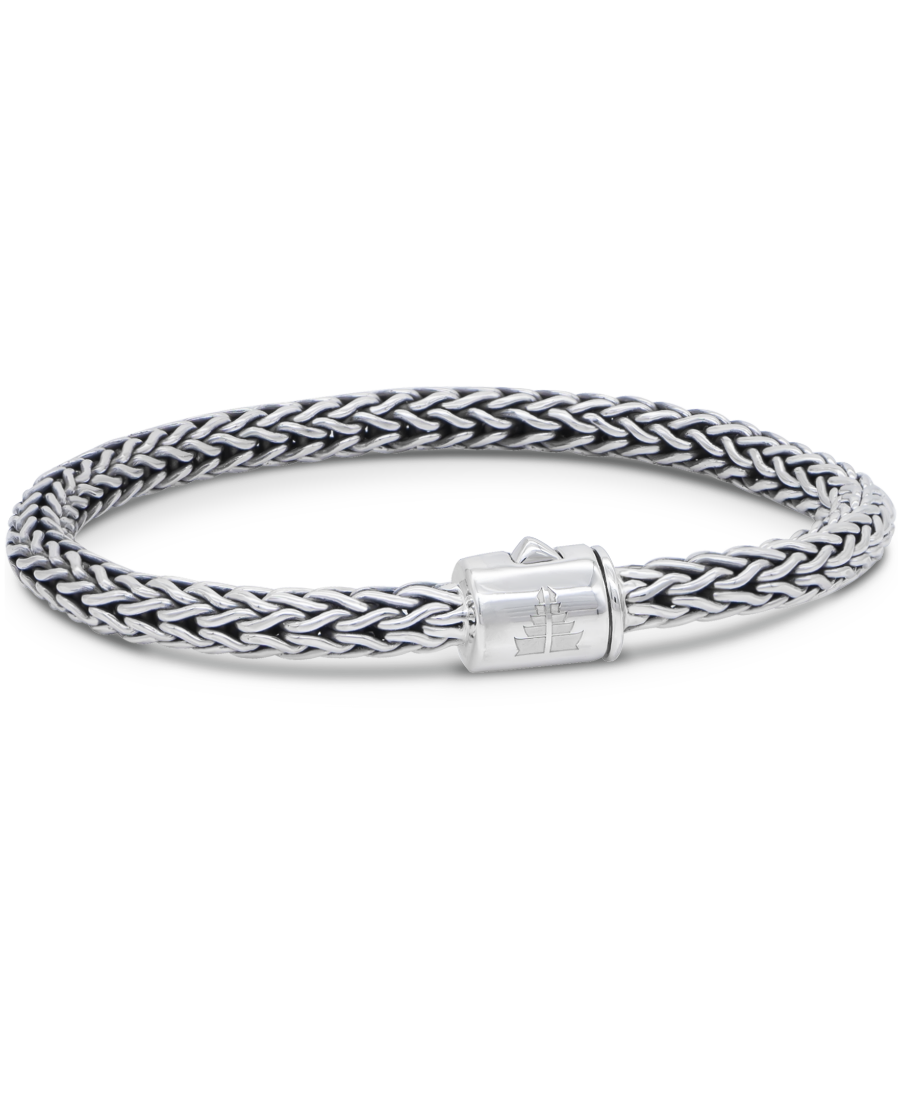 DEVATA Bali Dragon Bone Chain Bracelet Sterling Silver