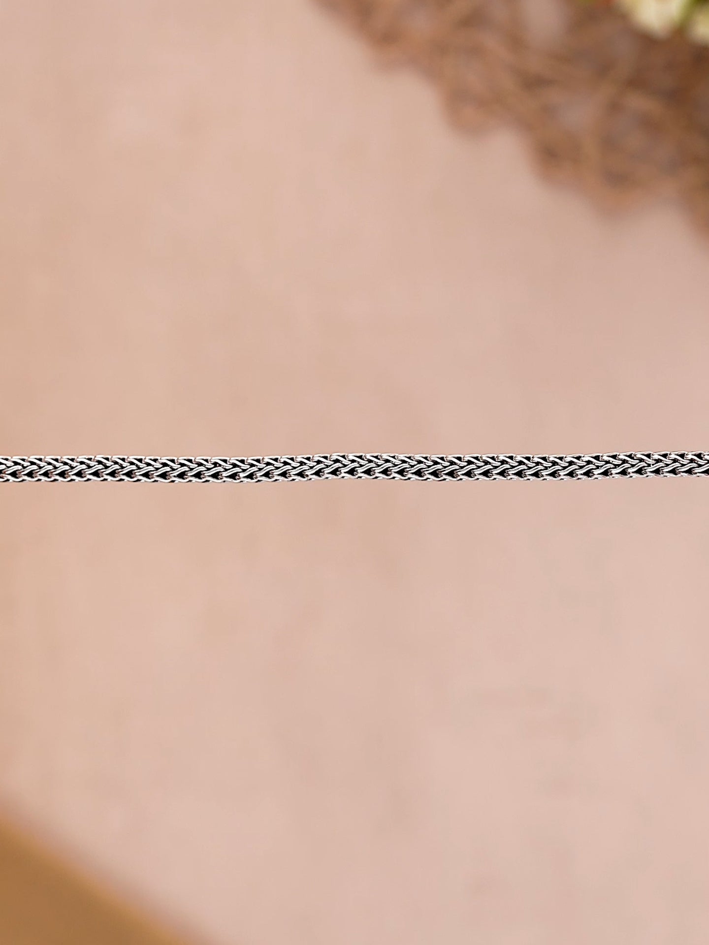 DEVATA Bali Dragon Bone Chain Bracelet Sterling Silver