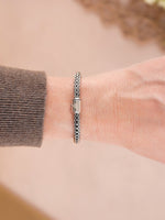 DEVATA Bali Dragon Bone Chain Bracelet Sterling Silver