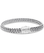 DEVATA Bali Dragon Bone Chain Bracelet Sterling Silver