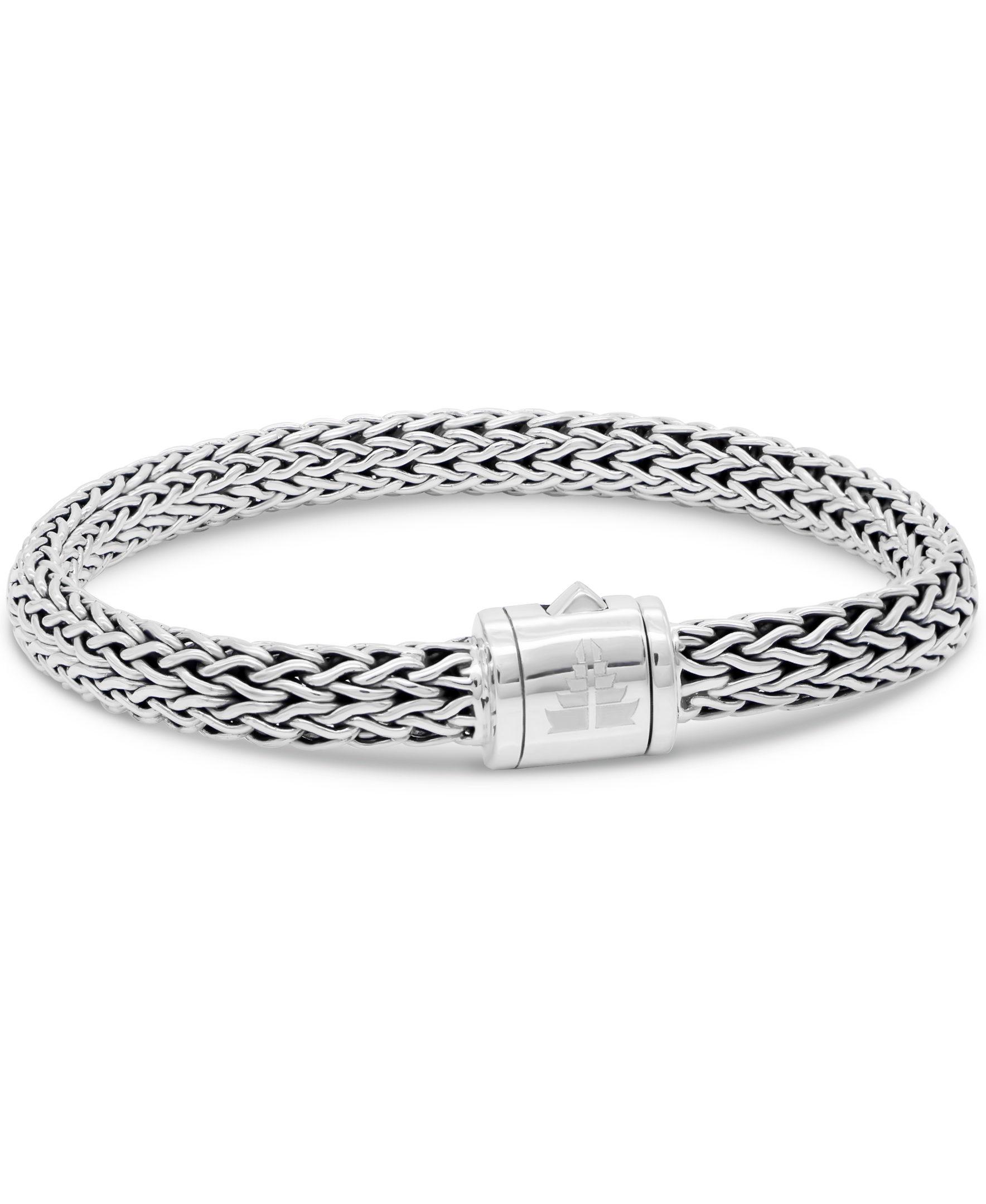 DEVATA Bali Dragon Bone Chain Bracelet Sterling Silver