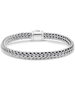 DEVATA Bali Dragon Bone Chain Bracelet Sterling Silver