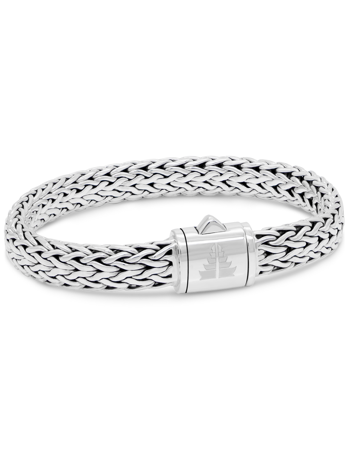 DEVATA Bali Dragon Bone Chain Bracelet Sterling Silver