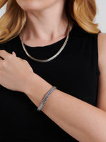 DEVATA Bali Dragon Bone Chain Bracelet Sterling Silver