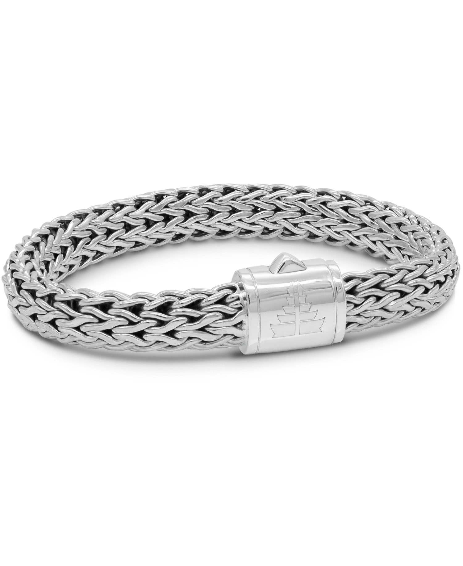 DEVATA Bali Dragon Bone Chain Bracelet Sterling Silver