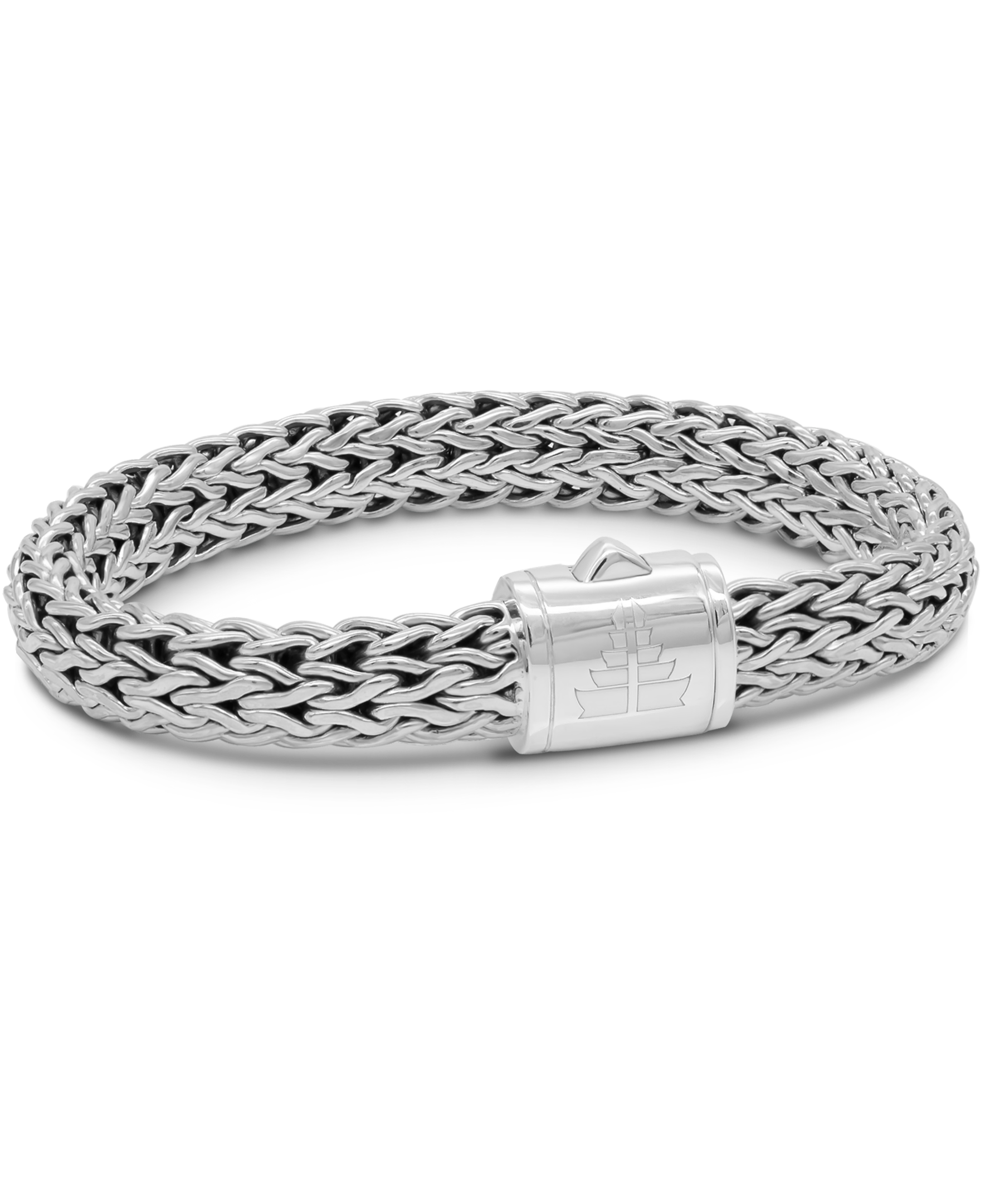 DEVATA Bali Dragon Bone Chain Bracelet Sterling Silver