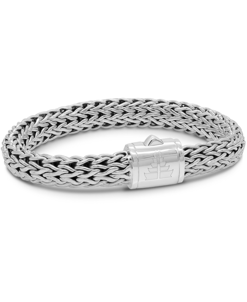 DEVATA Bali Dragon Bone Chain Bracelet Sterling Silver
