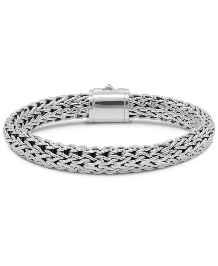 DEVATA Bali Dragon Bone Chain Bracelet Sterling Silver