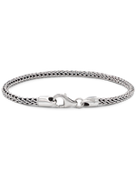 DEVATA Bali Dragon Bone Chain Bracelet Sterling Silver