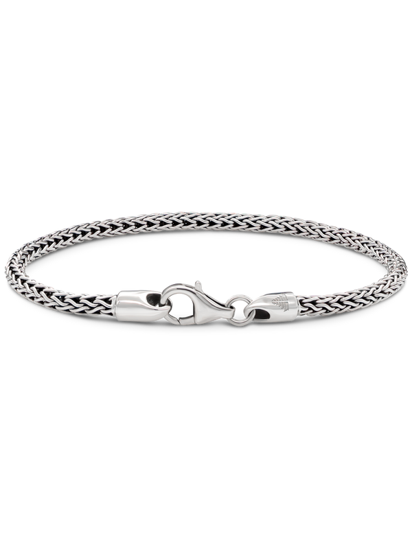 DEVATA Bali Dragon Bone Chain Bracelet Sterling Silver