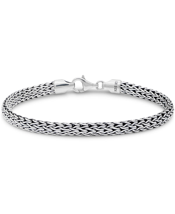 DEVATA Bali Jewelry  Dragon Bone Chain Bracelet 5mm Oval