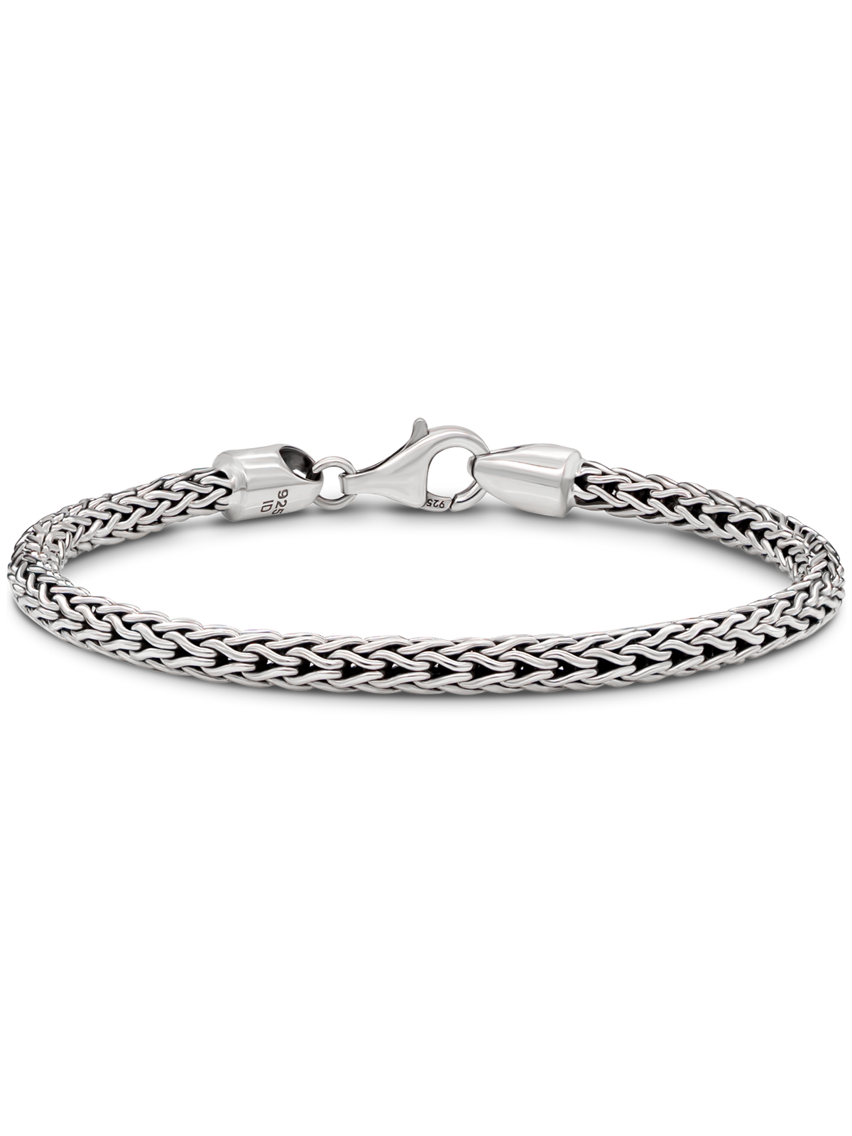 DEVATA Bali Dragon Bone Chain Bracelet Sterling Silver