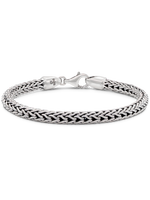 DEVATA Bali Dragon Bone Chain Bracelet Sterling Silver