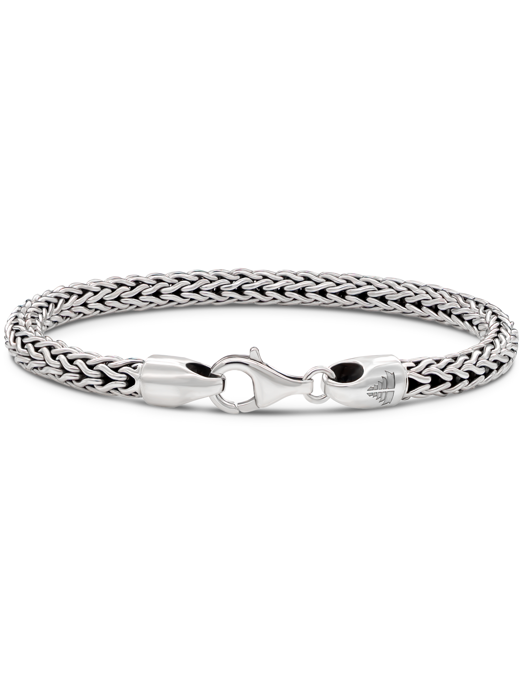DEVATA Bali Dragon Bone Chain Bracelet Sterling Silver