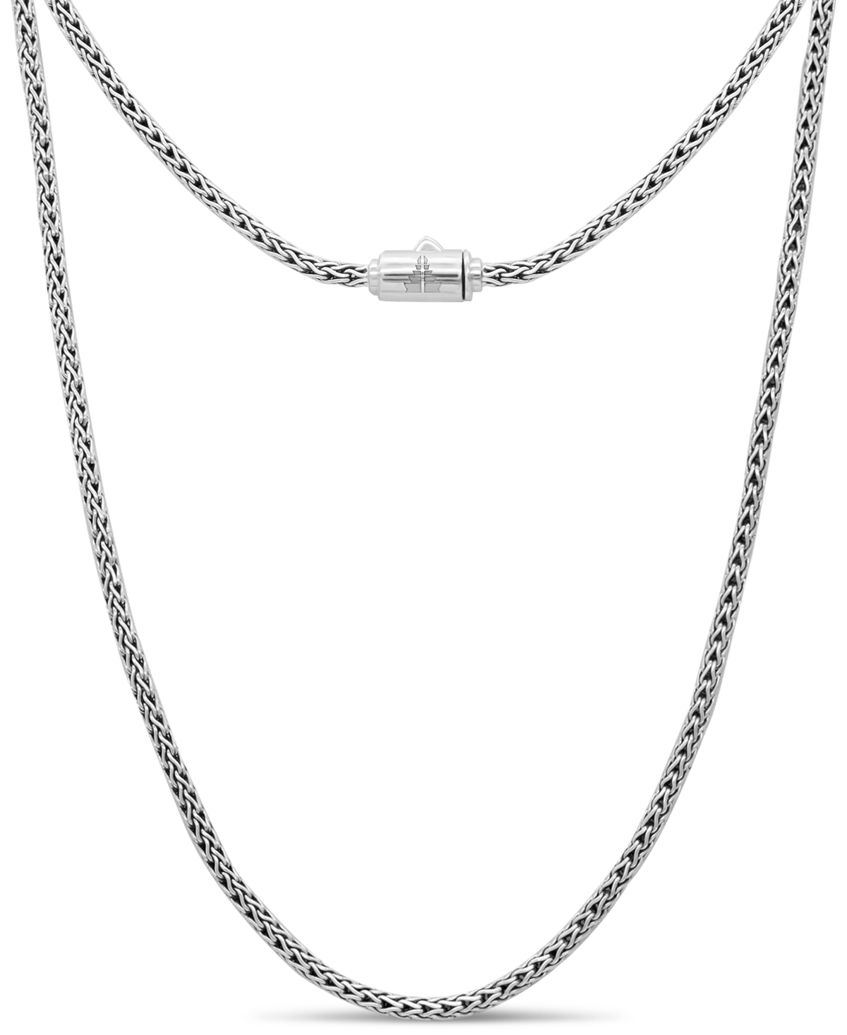 DEVATA Bali Dragon Bone Chain Necklace Sterling Silver