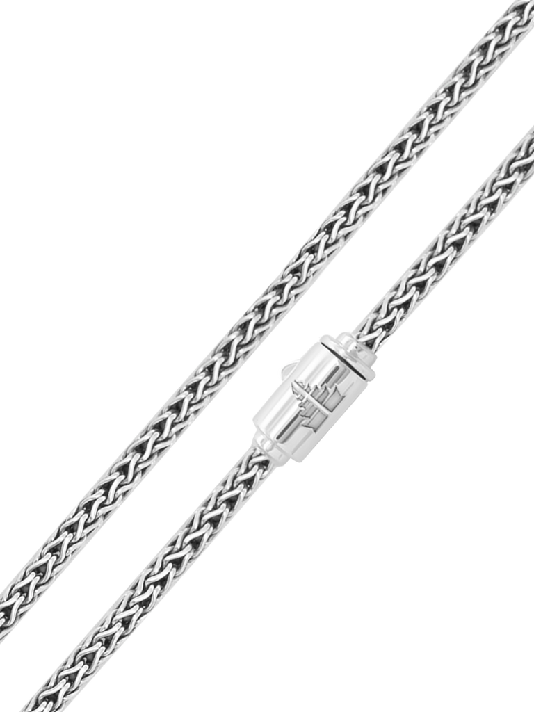 DEVATA Bali Dragon Bone Chain Necklace Sterling Silver