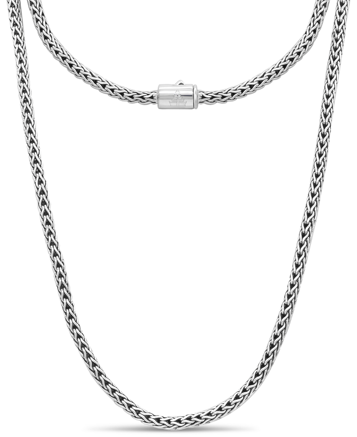 DEVATA Bali Dragon Bone Chain Necklace Sterling Silver
