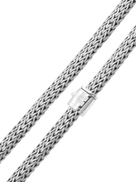 DEVATA Bali Dragon Bone Chain Necklace Sterling Silver