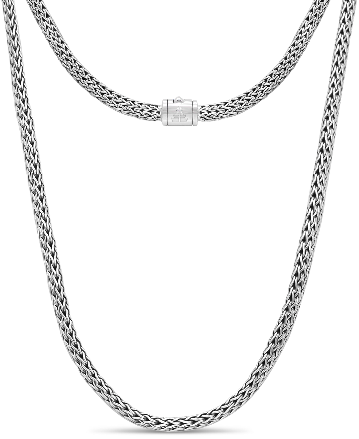 DEVATA Bali Dragon Bone Chain Necklace Sterling Silver