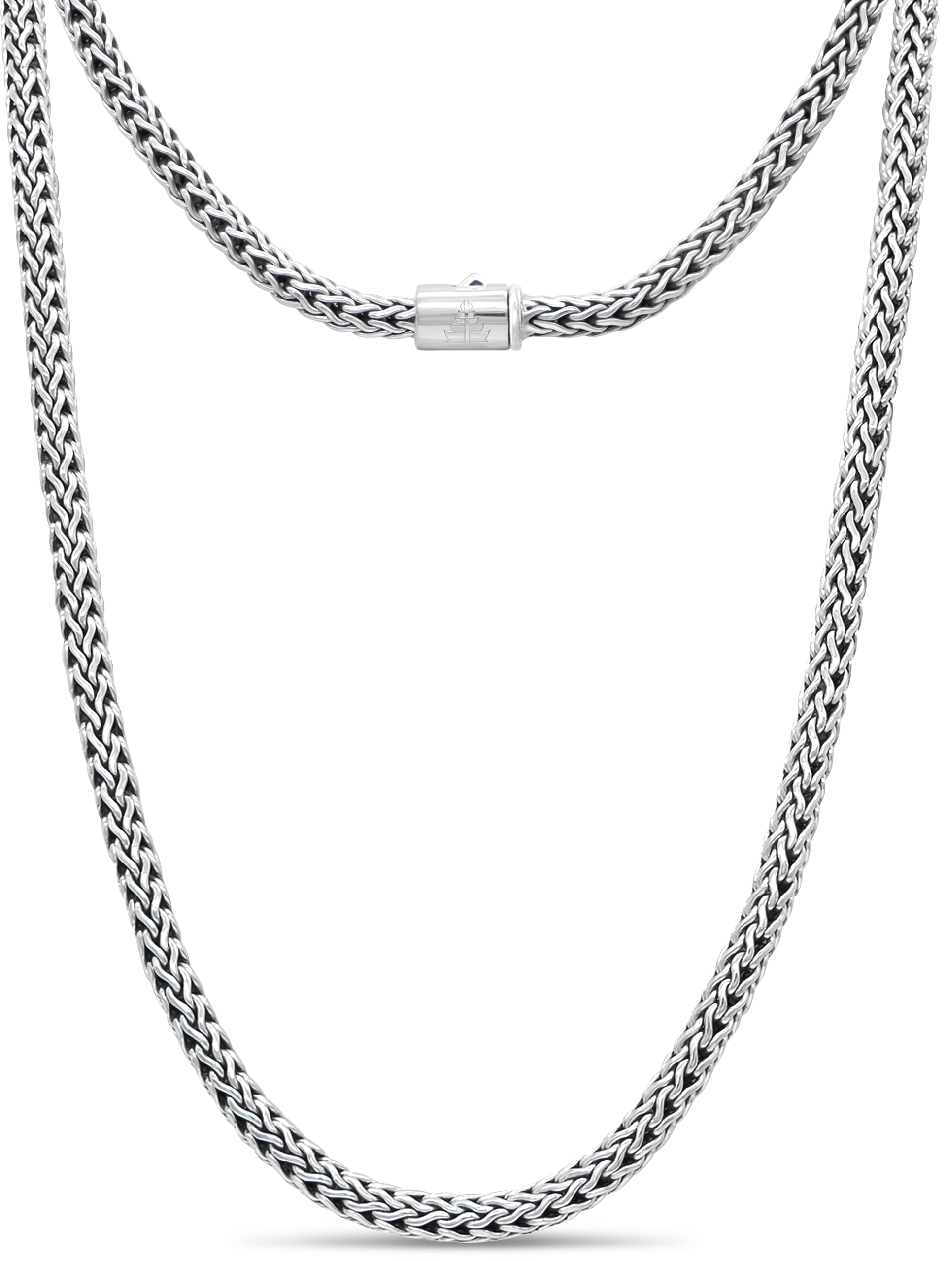 【専用】vintage silver925 蛇骨 chain necklace DEVATA Bali Dragon Bone Chain Necklace Sterling Silver and Gold Plated