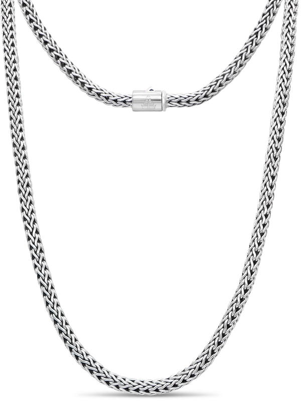 Dragon Bone Chain Necklace 5mm Round