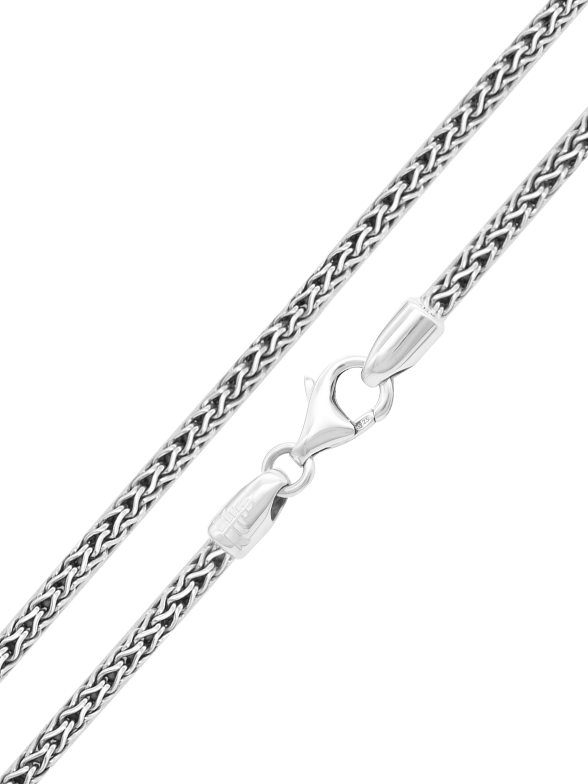 DEVATA Bali Dragon Bone Chain Necklace Sterling Silver 