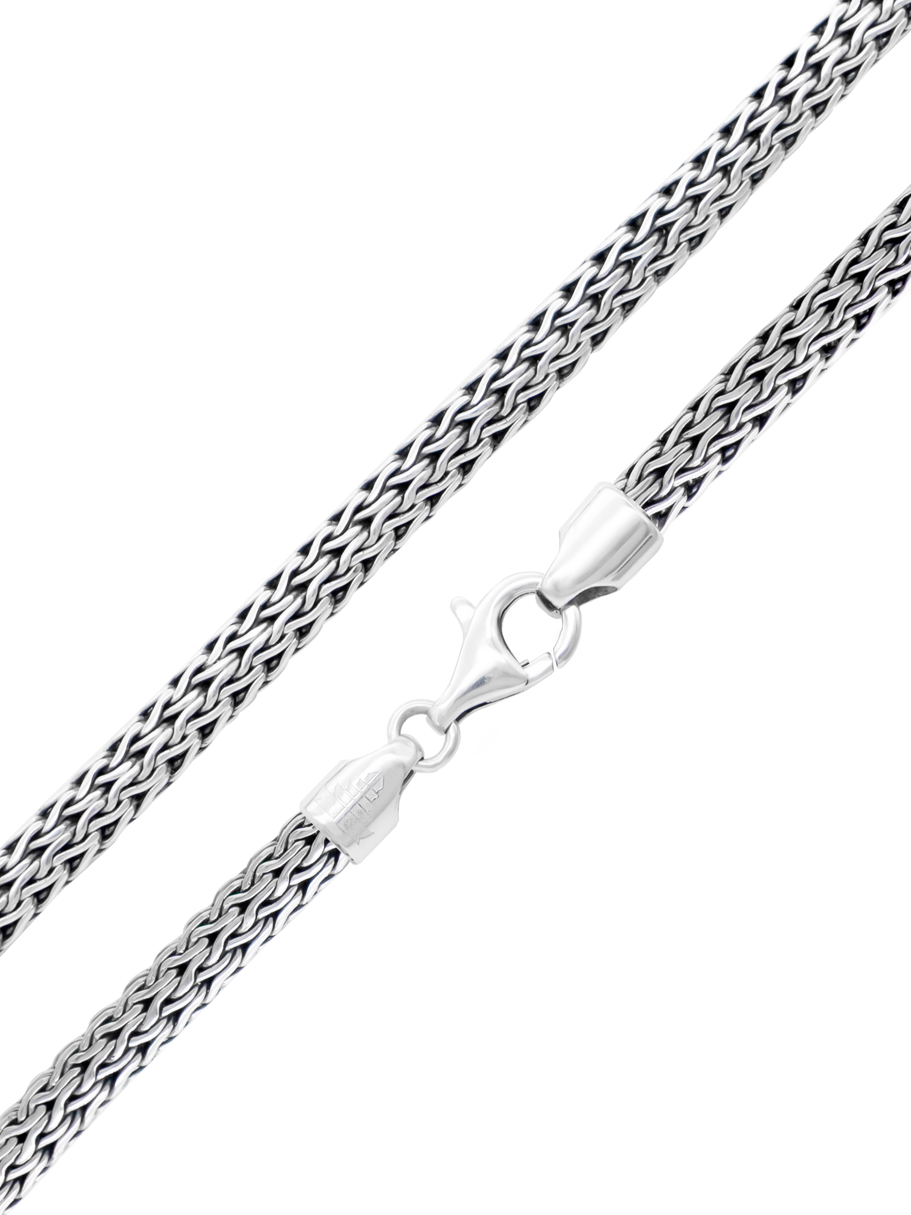 DEVATA Bali Jewelry  Dragon Bone Chain Necklace 5mm Oval