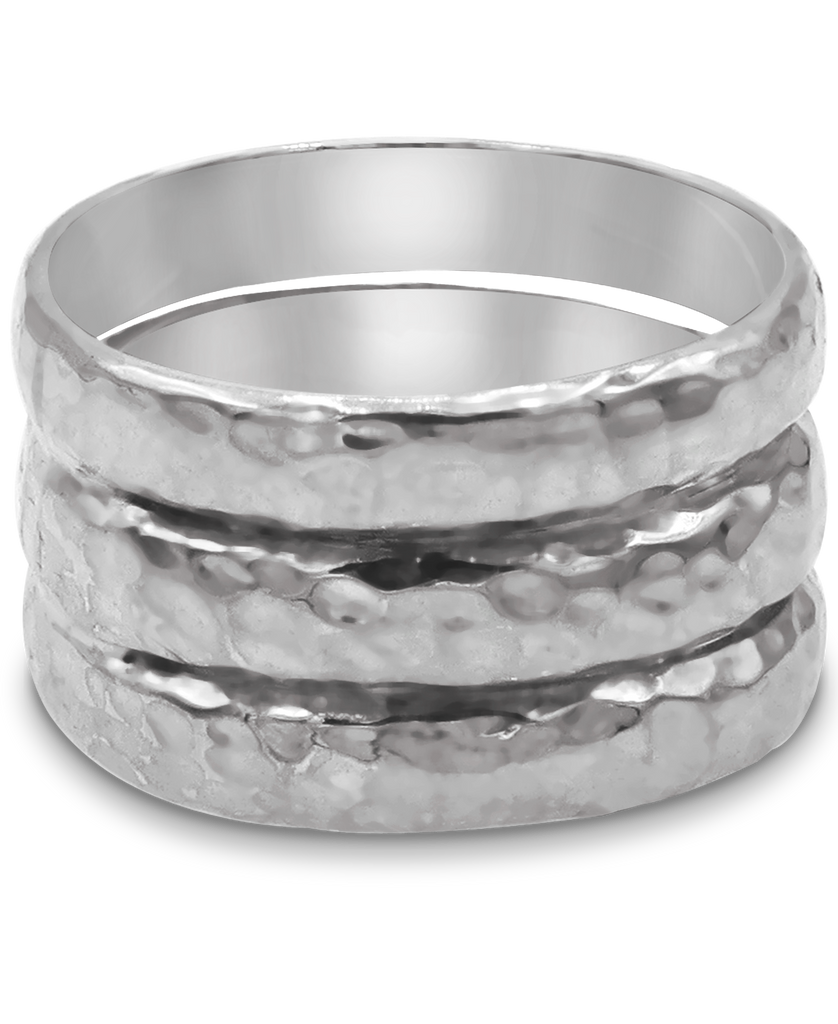 925 Sterling Silver Ring Trendy Wide Band Ring Polish - Temu