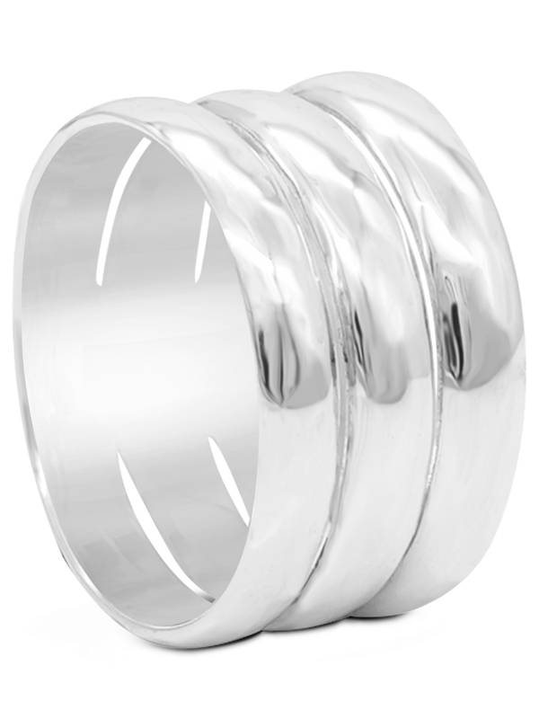 Bali Hammer Band Ring