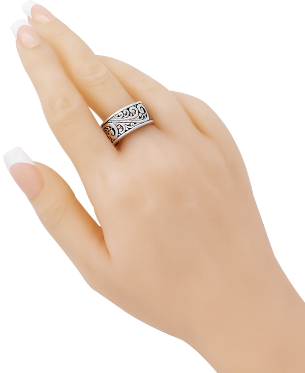 Bali Filigree Band Ring
