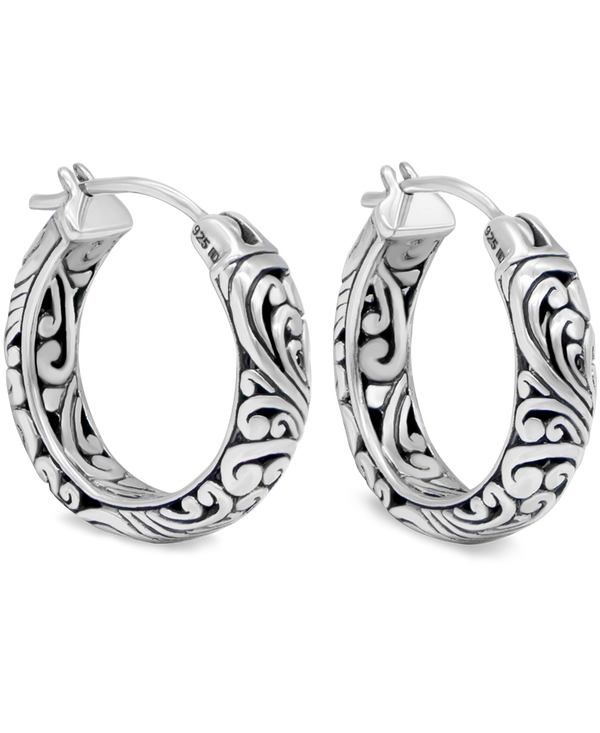 ASDS-24690 - Pure Silver With Kundan Bali Earring – sakhifashions