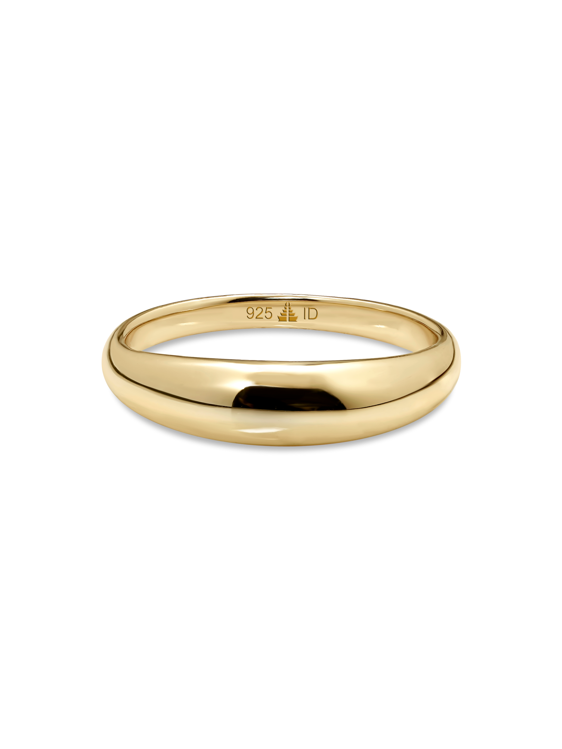 アクセサリー vintage gold&silver dome ring K10 925 Sterling Silver Dome Ring – DEVATA