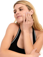 DEVATA Dome Ring Gold Plated Sterling Silver 