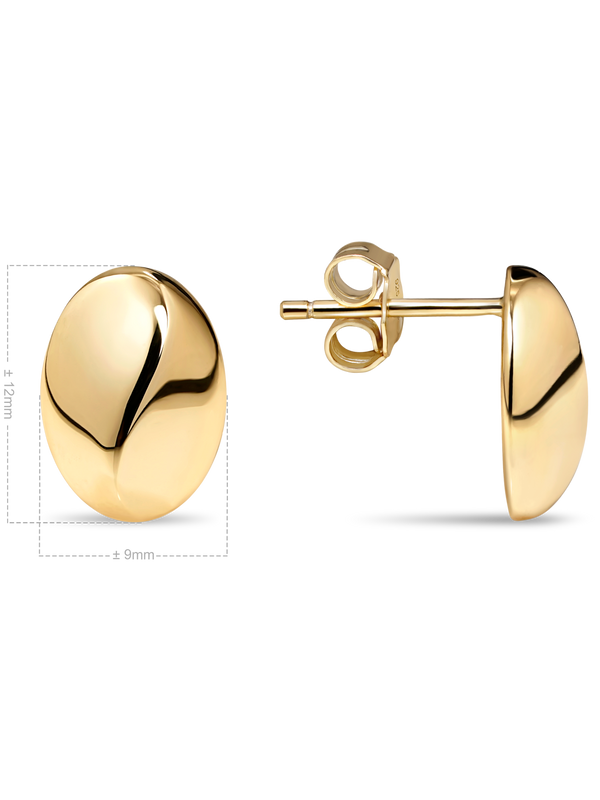 Dome Stud Earrings