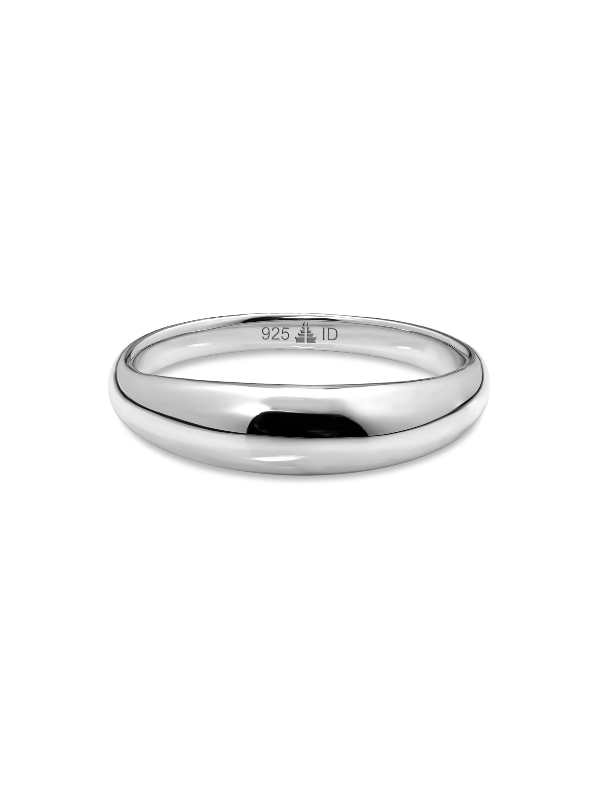 Sterling Silver Dome Ring – DEVATA