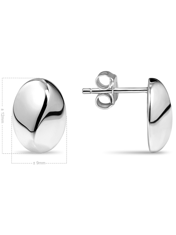 Dome Stud Earrings