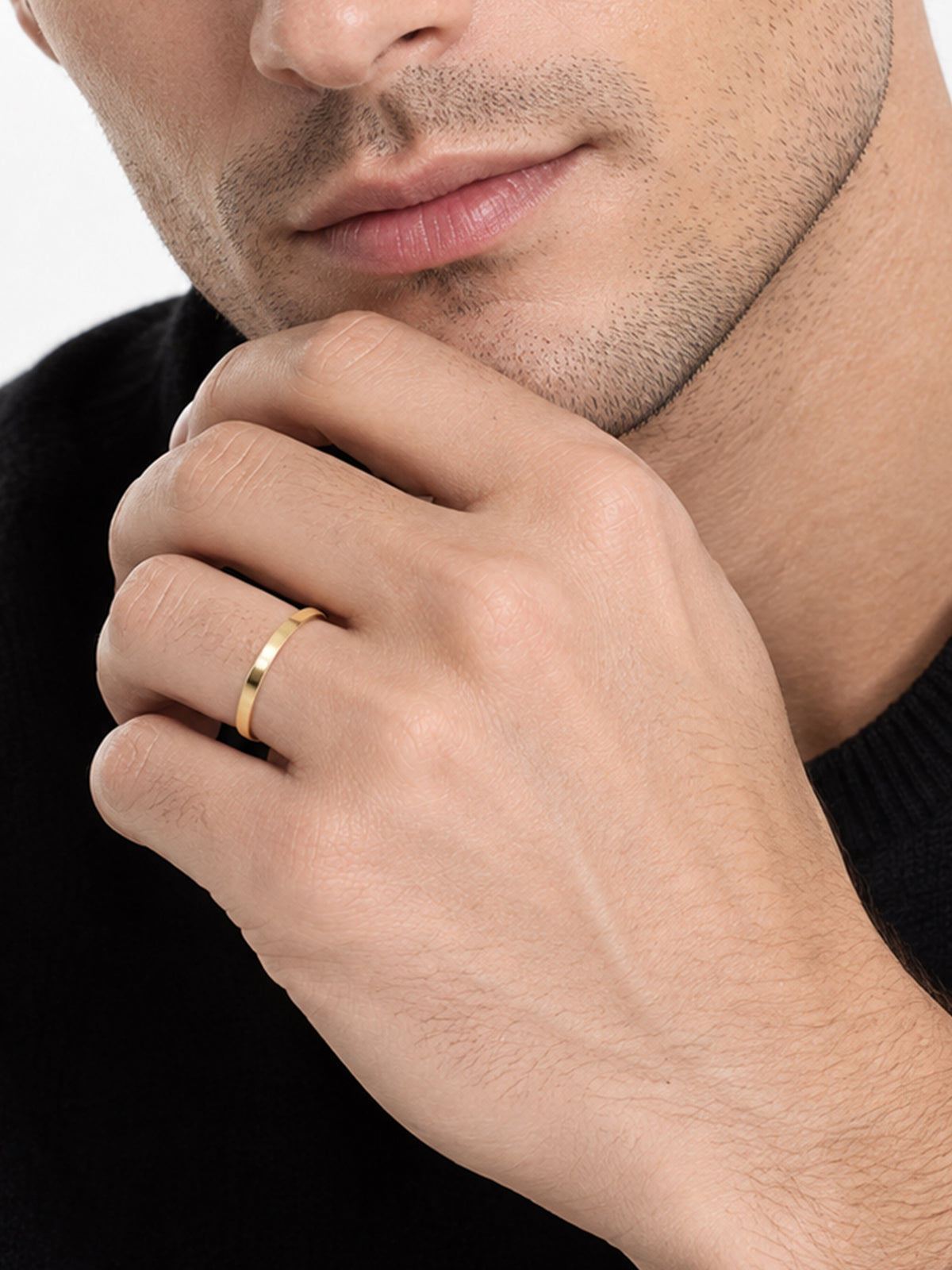 2mm Band Ring in 14K Gold