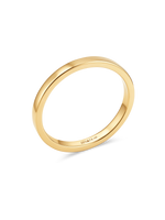 2mm Band Ring in 14K Gold