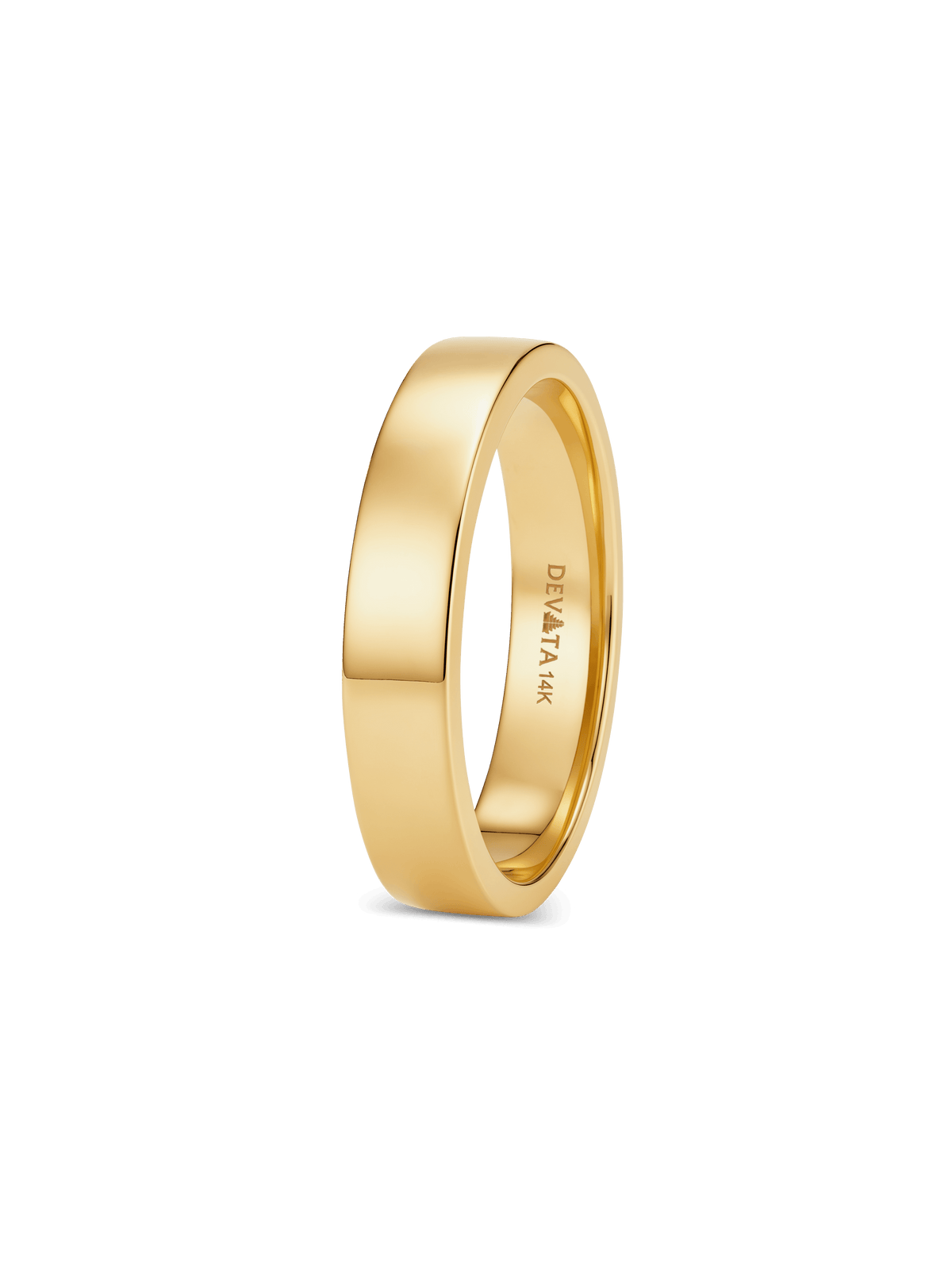 4mm Band Ring in 14K Gold